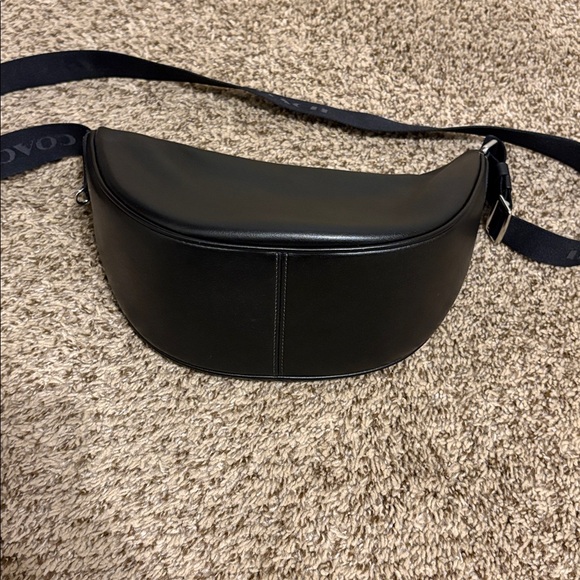 Coach 'Pace' Crossbody Bag-Black Leather - Picture 9 of 11